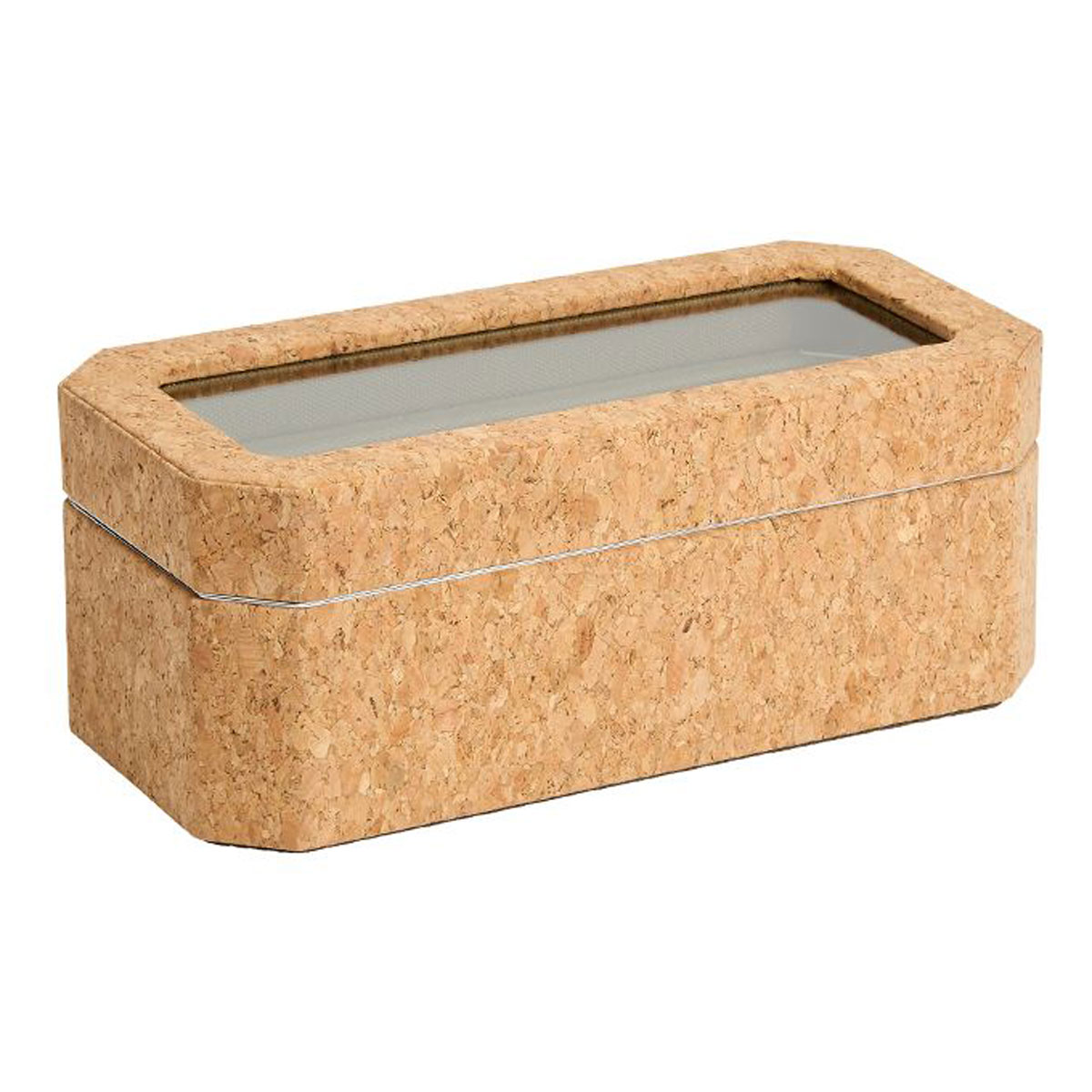 WOLF Cortica 4 Piece Watch Box, Cork