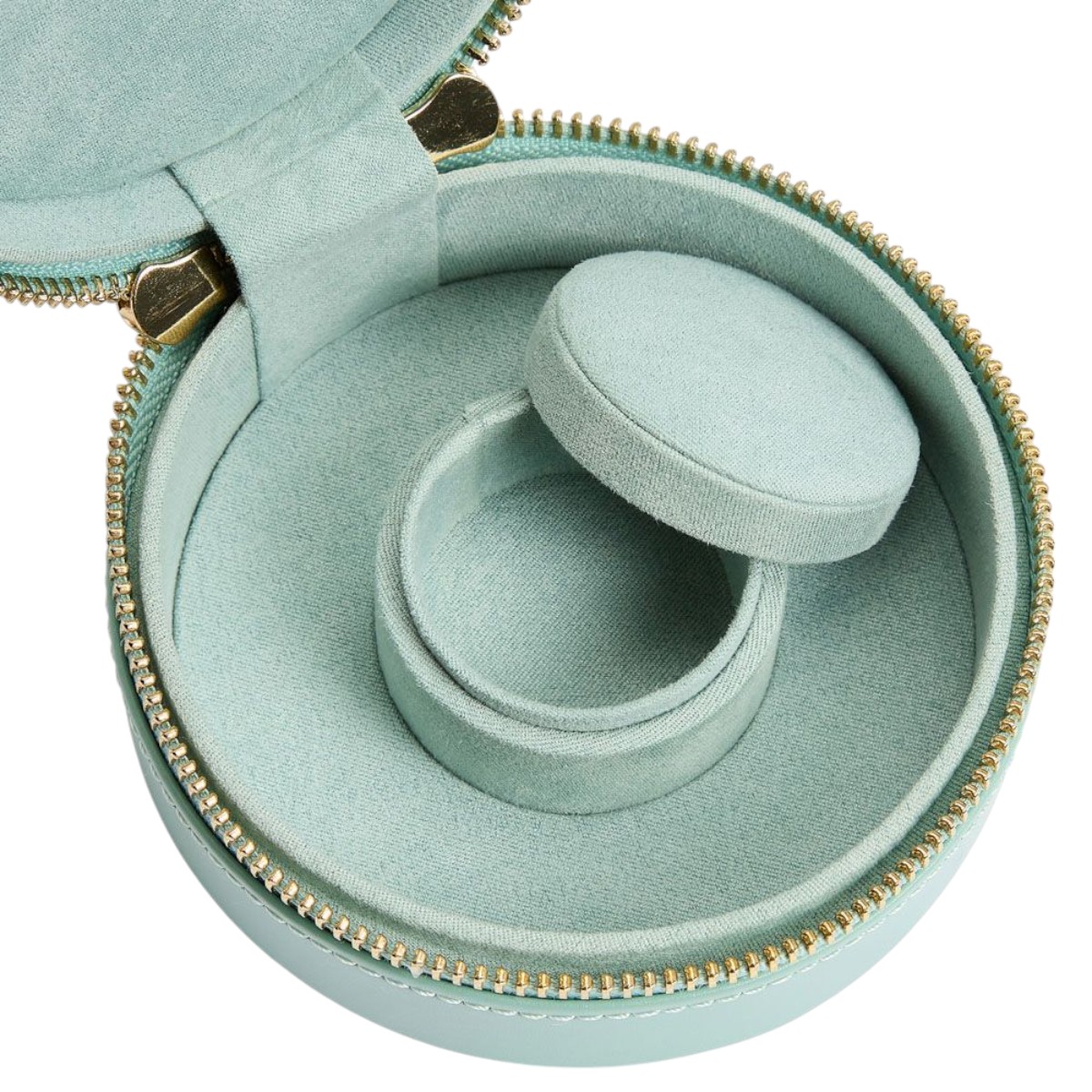 WOLF Sophia Round Zip Case, Jade