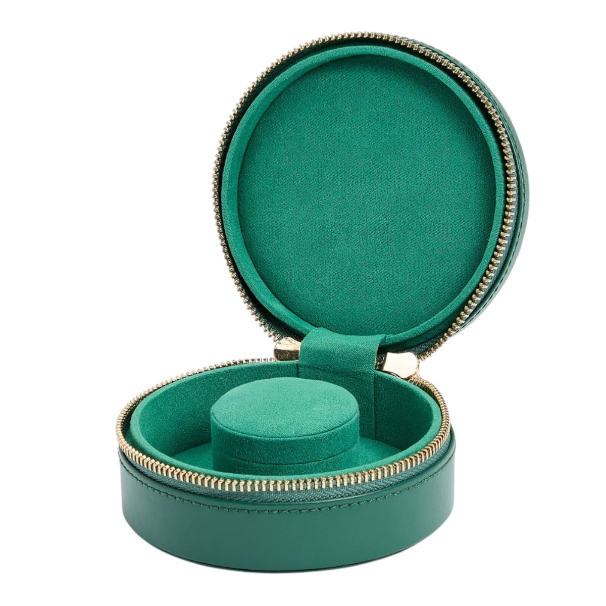 WOLF Sophia Round Zip Case, Forest Green
