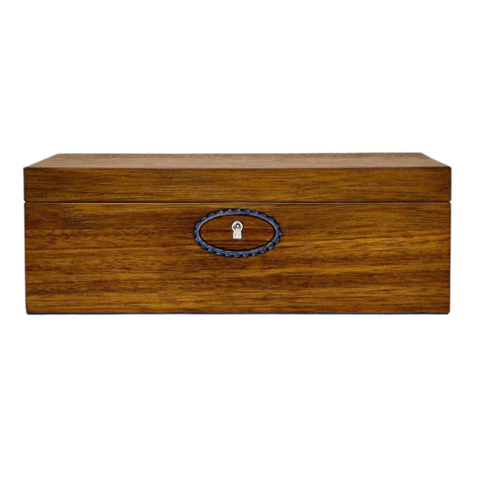 WOLF Ballet Musical Jewelry Box, Swan Lake Walnut Wood