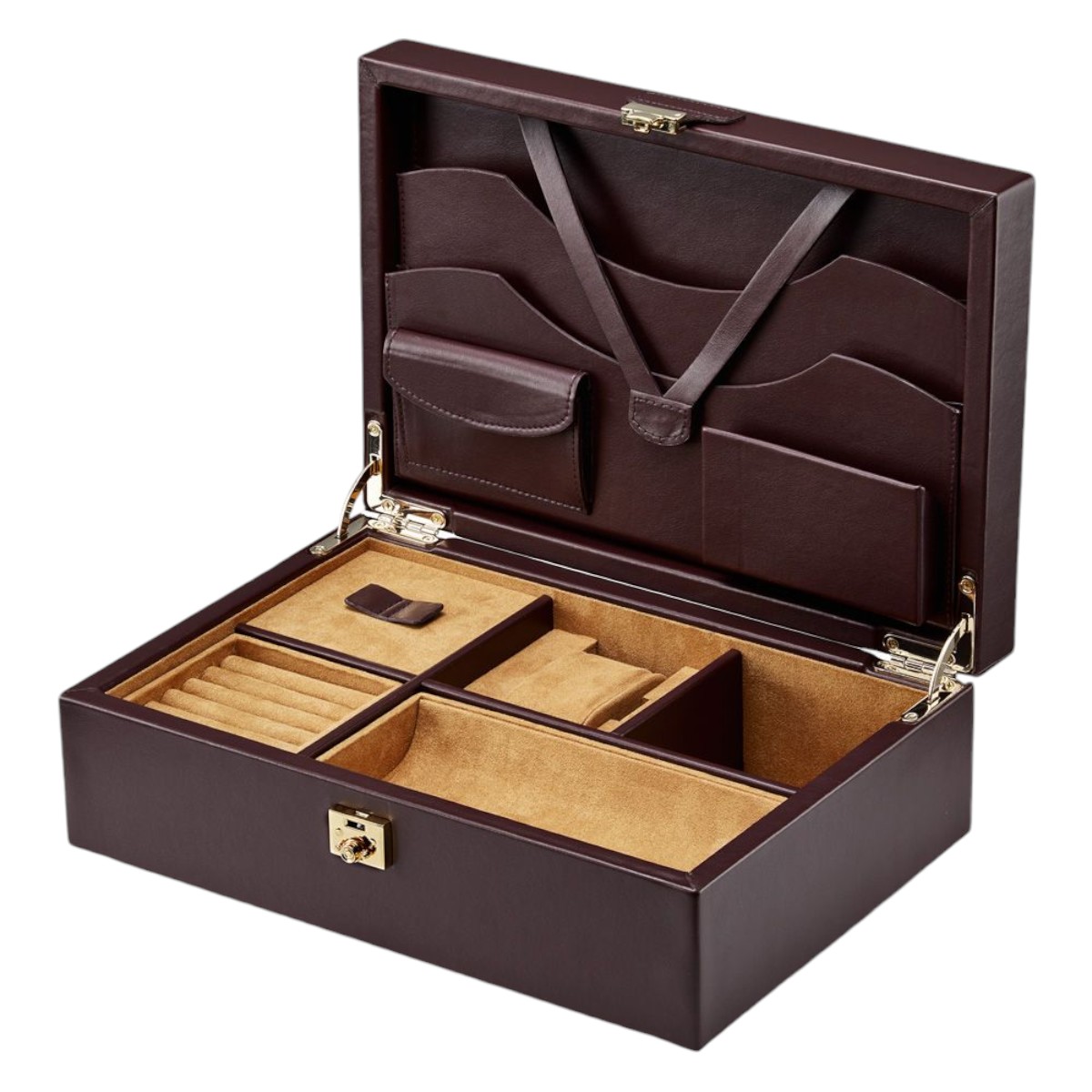 WOLF Philipp Watch and Jewelry Lifestyle Box, Chestnut