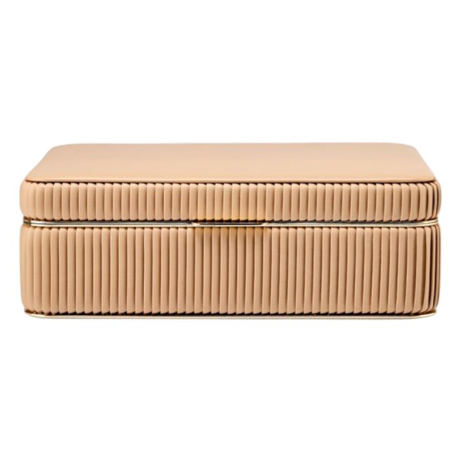 WOLF Bella Medium Jewelry Box, Mocha