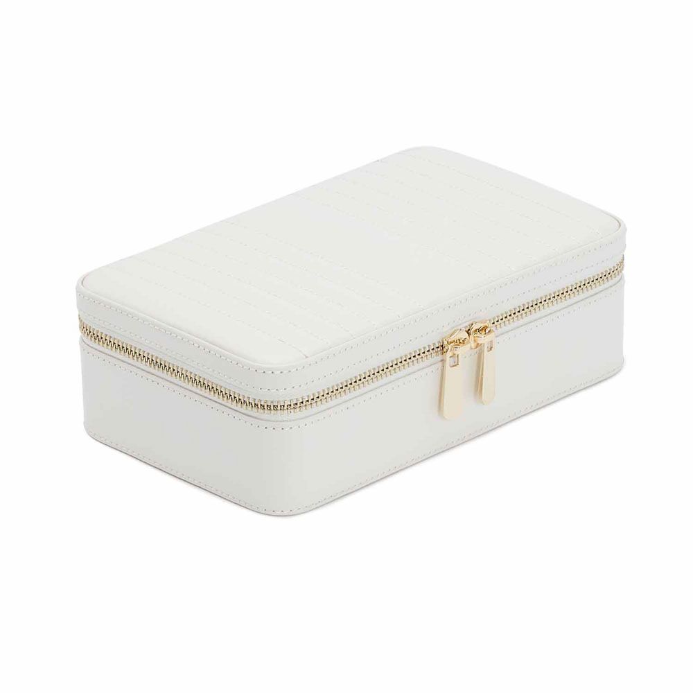 WOLF Marie Medium Zip Case, White