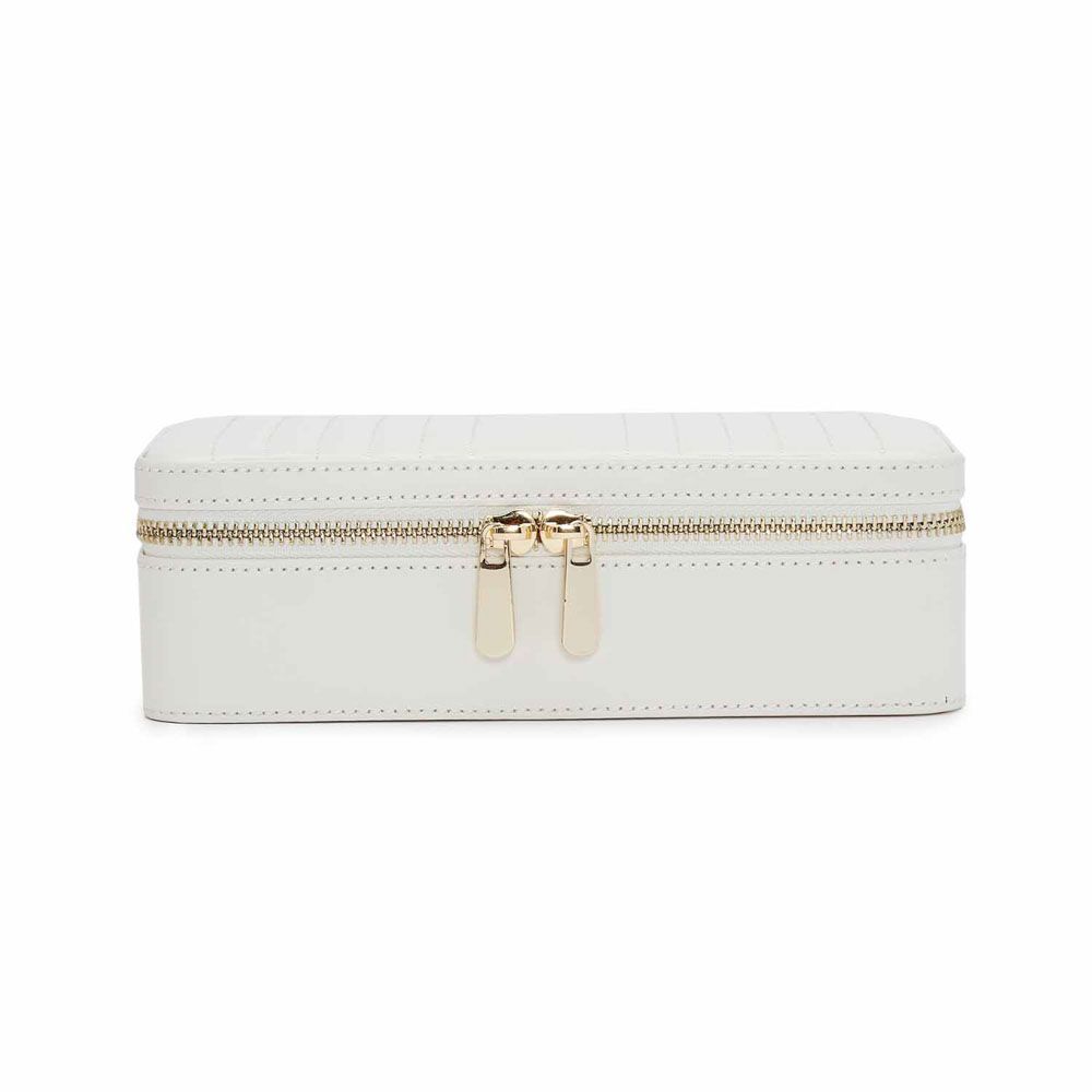 WOLF Marie Medium Zip Case, White