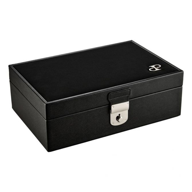 WOLF Philipp Watch and Jewelry Lifestyle Box, Black