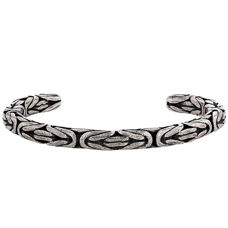 John Varvatos Sterling Silver Braided Cuff