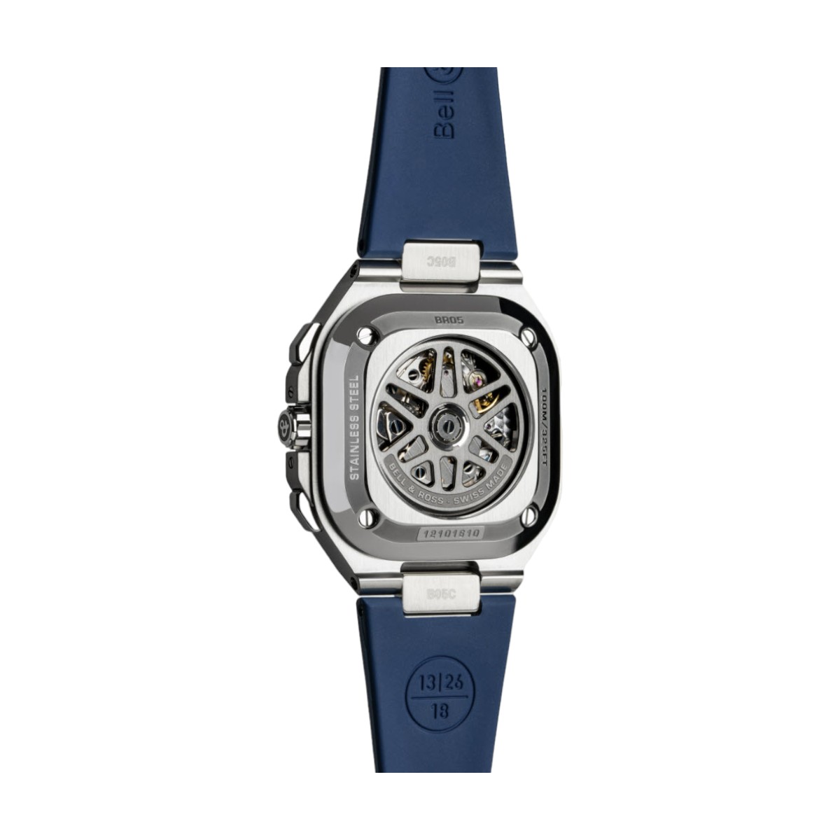 BR 05 Chronograph 42mm Men's Watch, Blue Dial