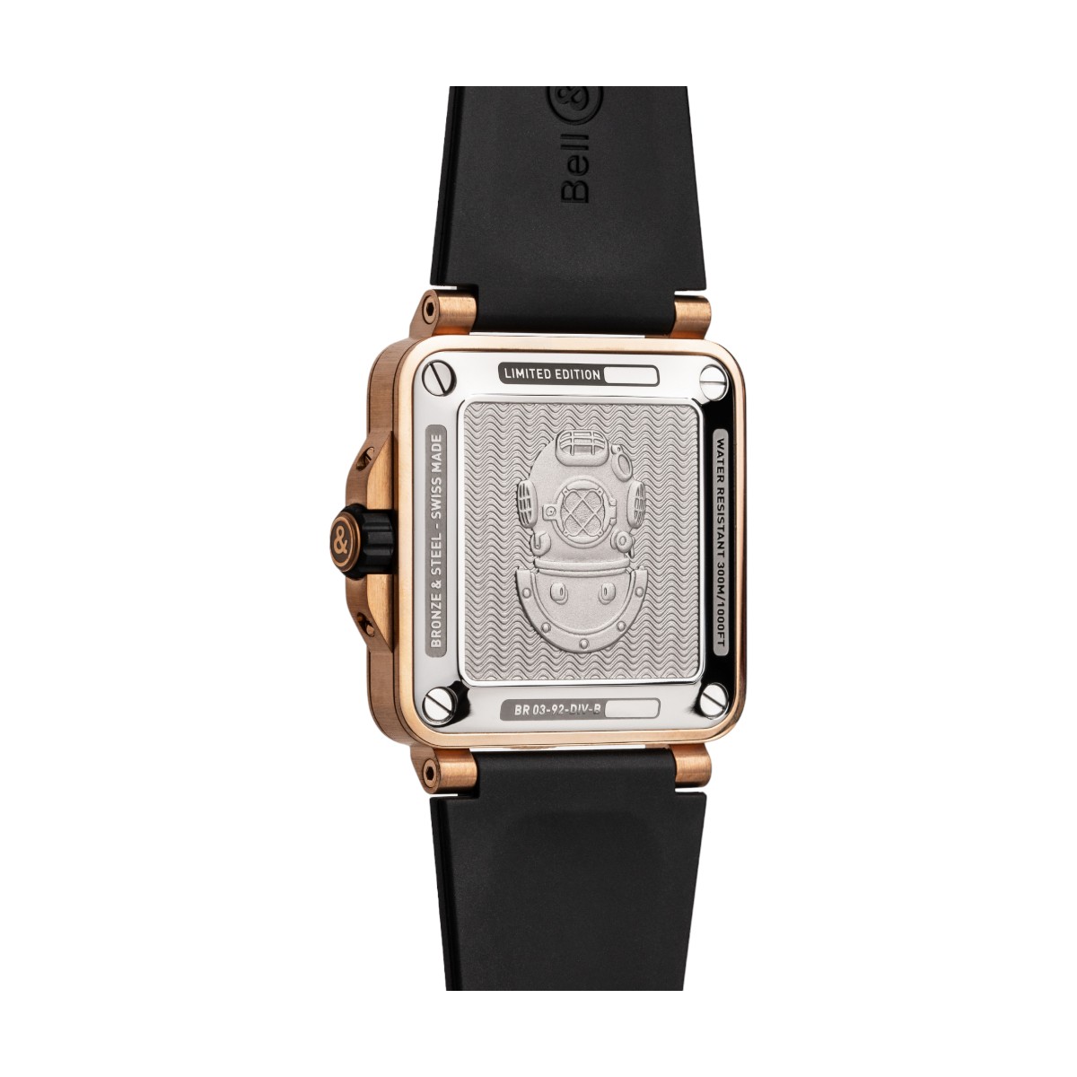 Bell & Ross BR 03-92 Diver Black and Green Bronze 42mm Watch, Limited Edition Deep Green Dial