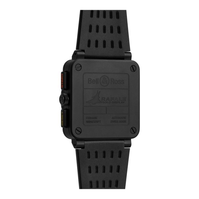 ロベカル　サイズ3 バーンズ BELL & ROSS BR-03 Chronograph Rafale Solo Display 42mm Men's Watch