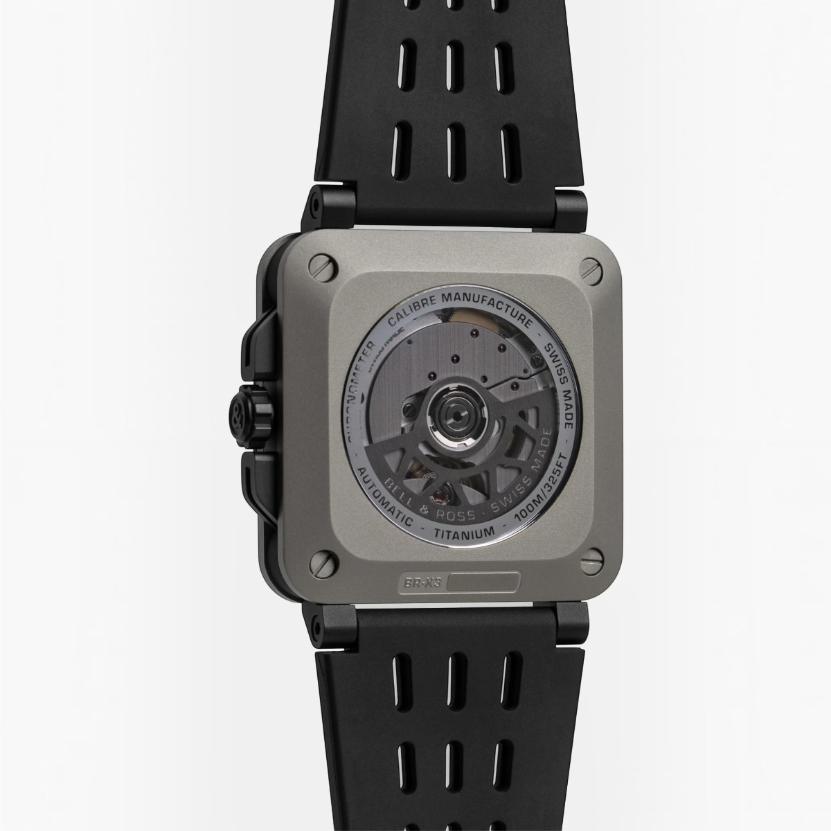 Bell & Ross BR-X3 Black Titanium 41mm Men's Watch, Matte Black Dial