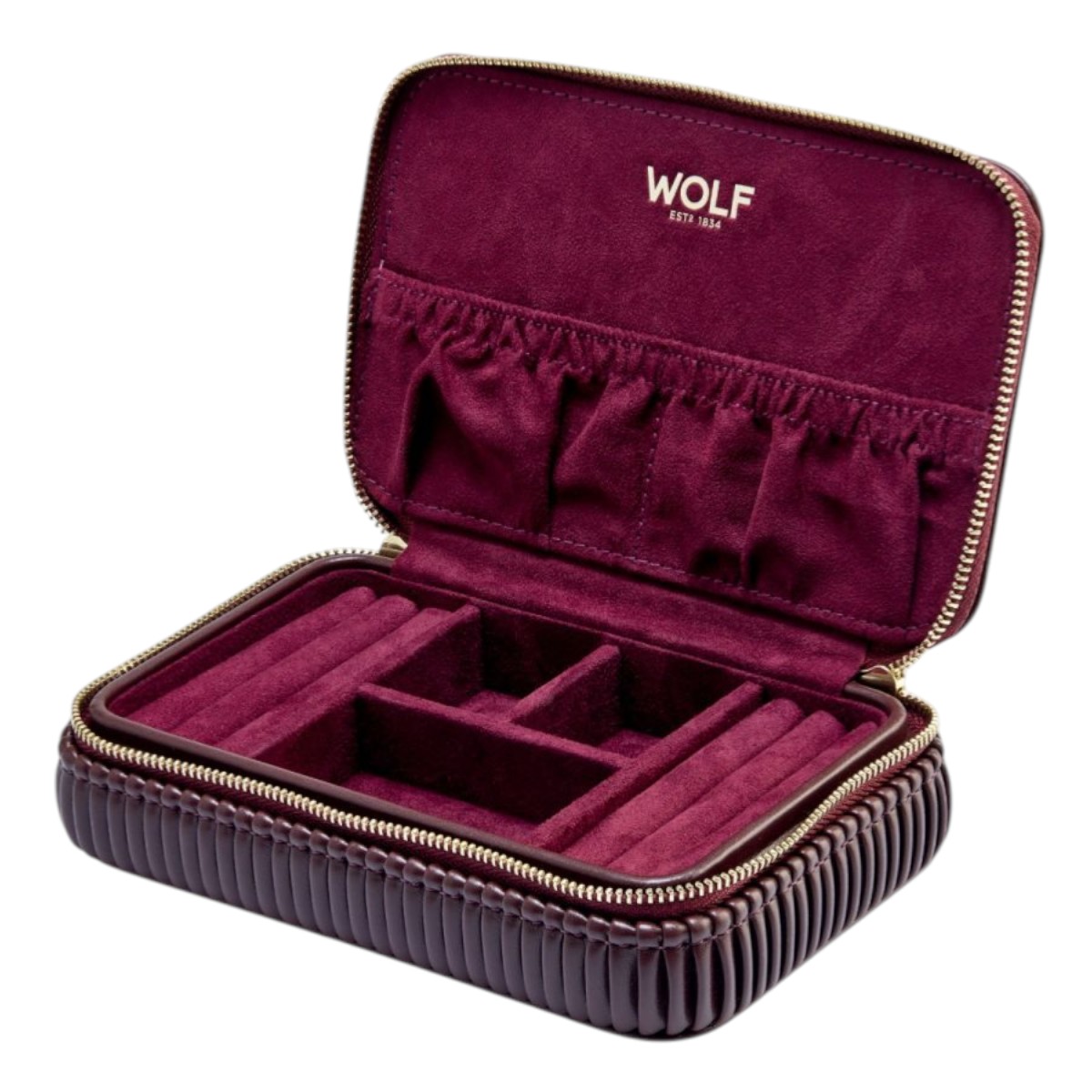 WOLF Bella Zip Case, Bordeaux
