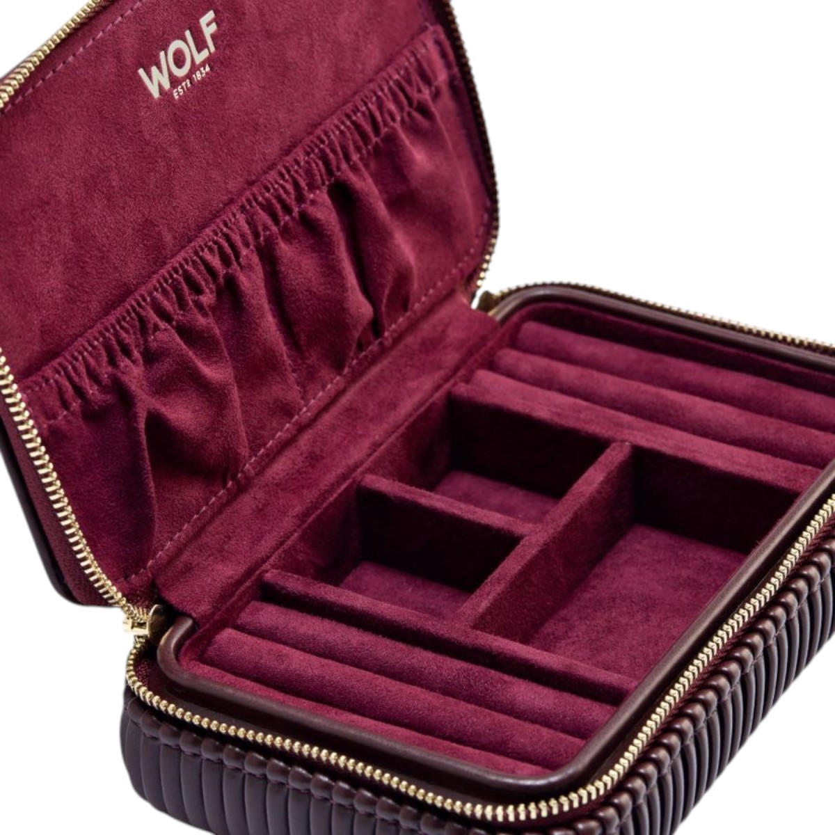 WOLF Bella Zip Case, Bordeaux