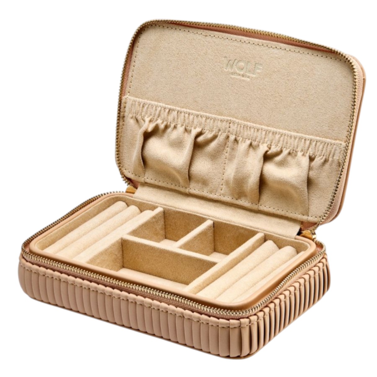 WOLF Bella Zip Case, Mocha