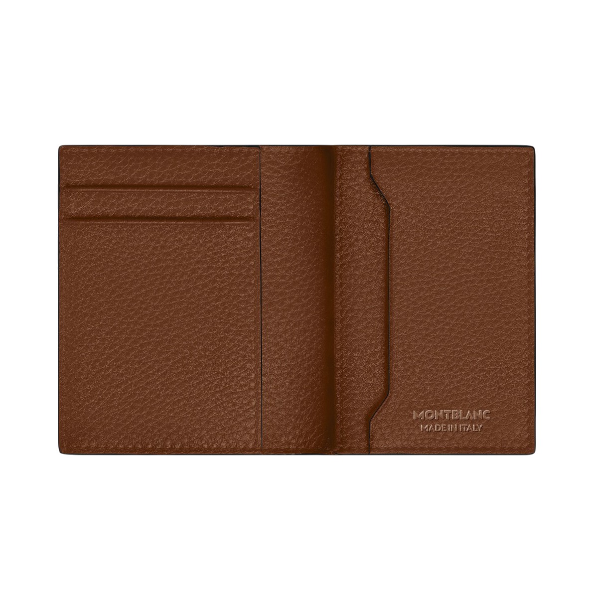 Montblanc 4CC Card Holder in Grain Leather, Fauve