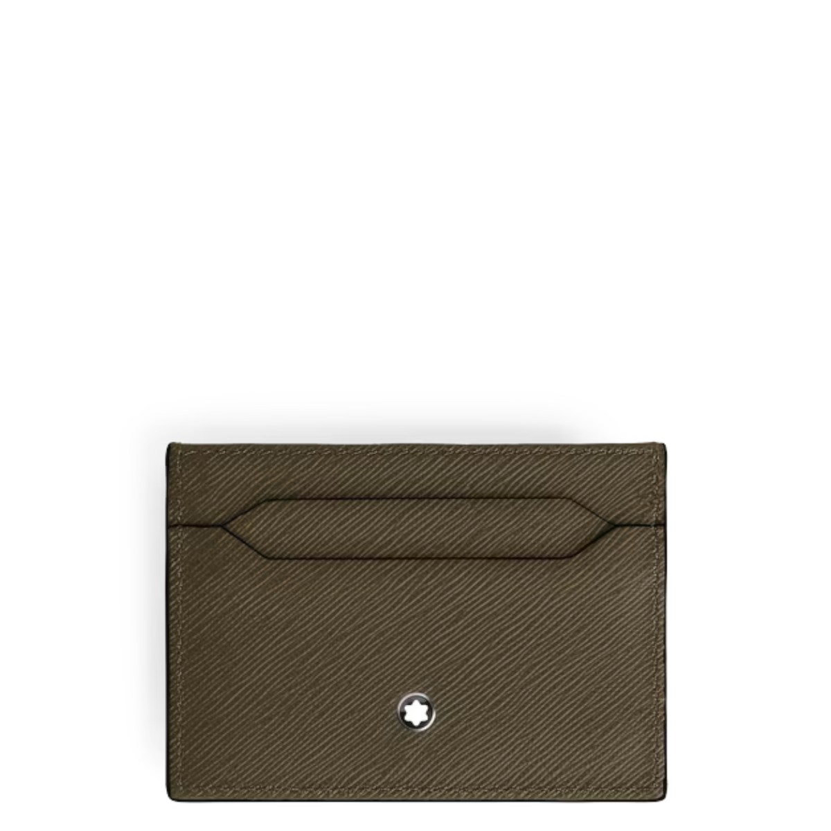 Montblanc 5CC Sartorial Leather Card Holder, Khaki