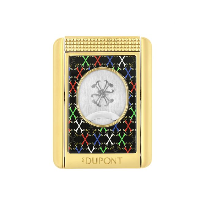 S.T. Dupont Fuente Cigar Stand And Cutter, Multicolor