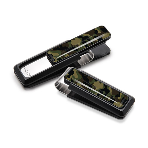 M-Clip Black With Camo Money Clip