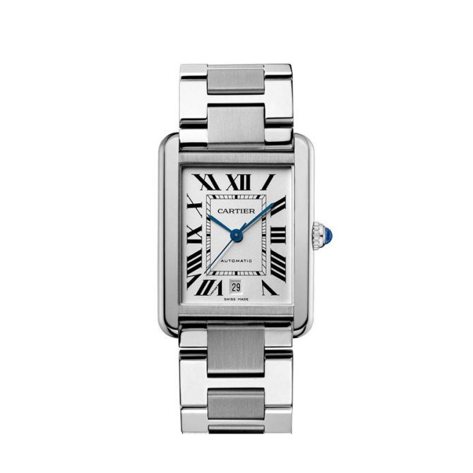 Cartier Tank Solo Stainless Steel Watch, Extra Large