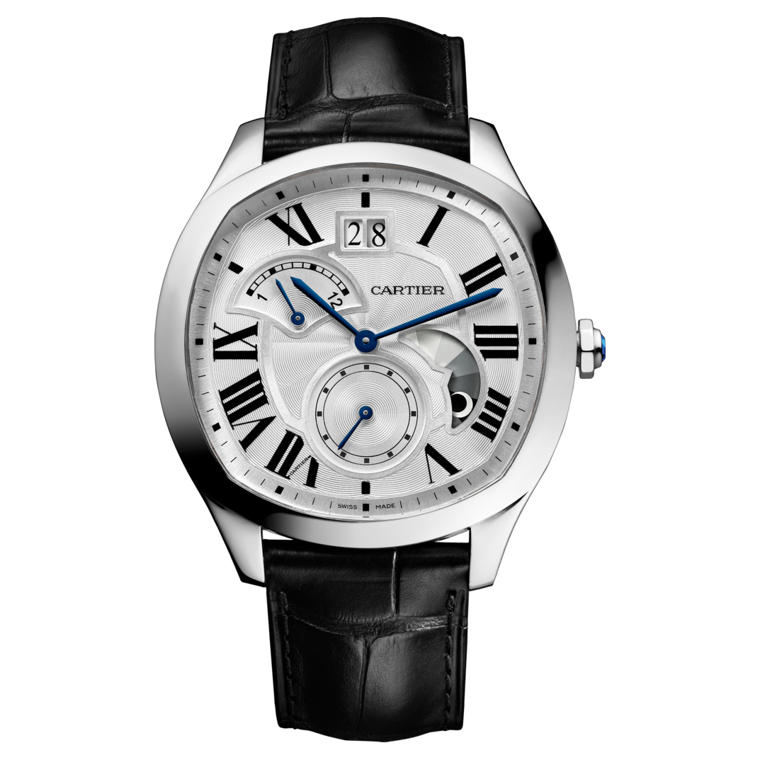 Drive de Cartier 41mm Steel & Leather Men's Watch WSNM0005 Borsheims
