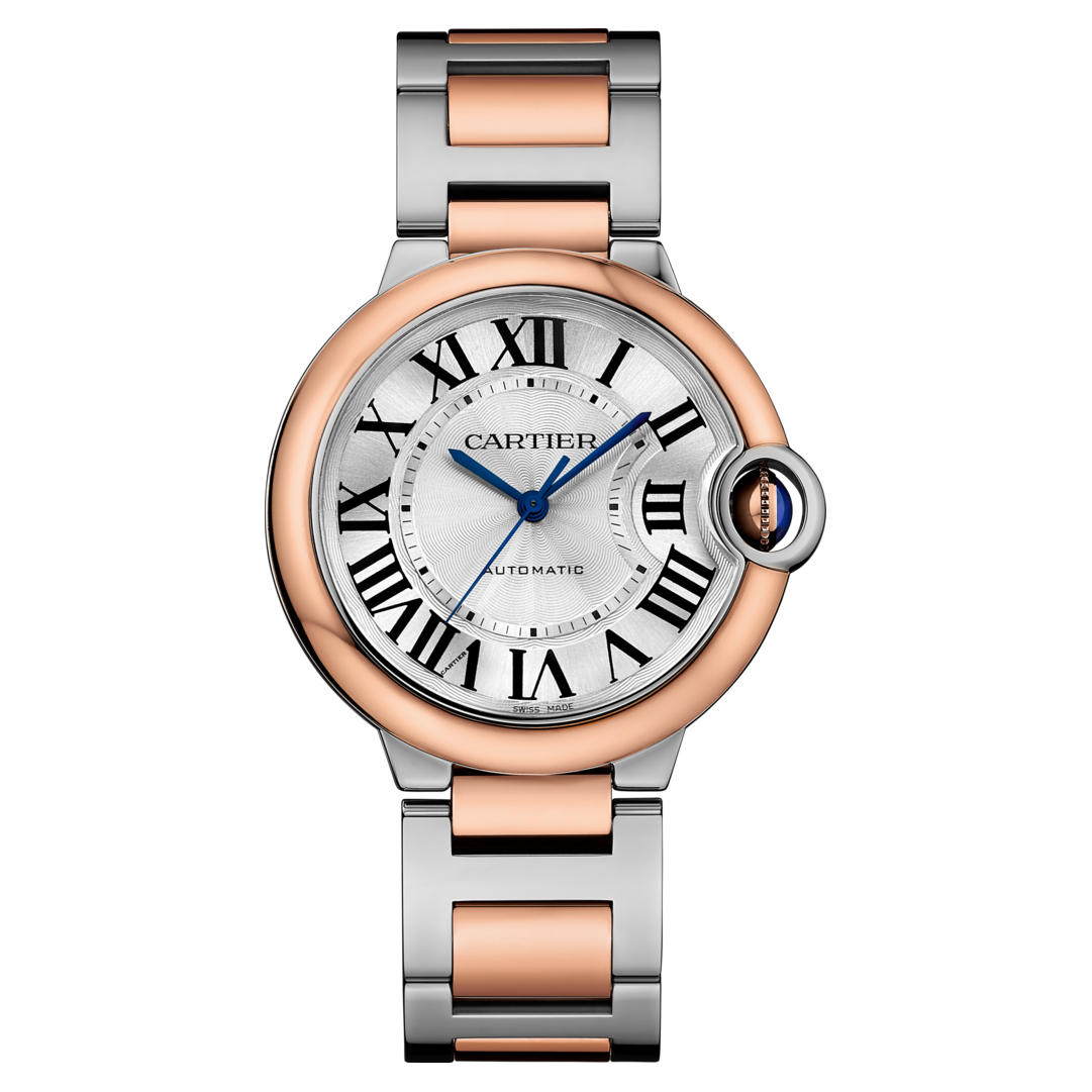 cartier ballon bleu 18k rose gold