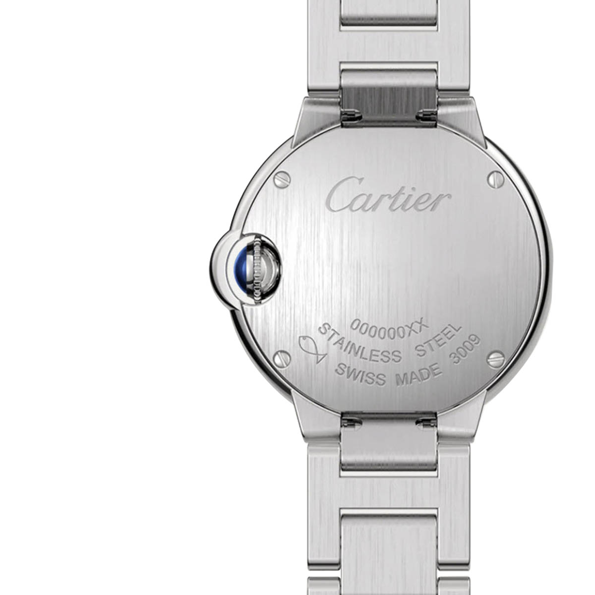 Cartier Ballon Bleu de Cartier 28mm Watch, Diamond and Opaline Dial