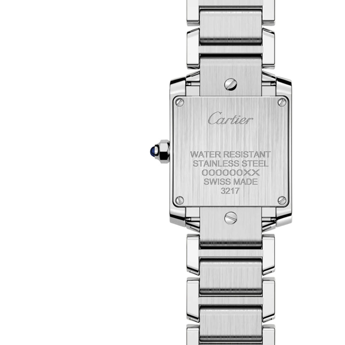 Cartier Tank Francaise Small 25mm Watch, Diamond and Silvered Dial