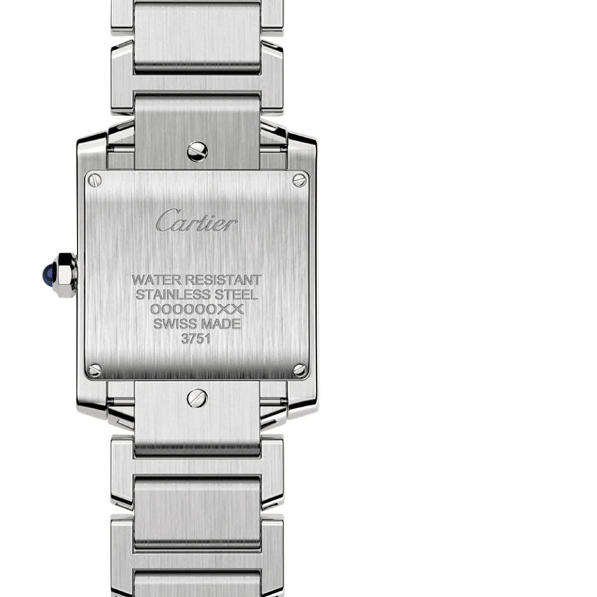 Cartier Tank FranÃ§aise 30mm Medium Watch, Diamond and Silvered Dial