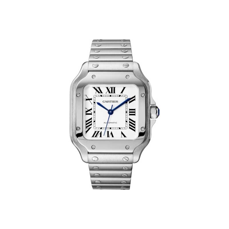Cartier Santos de Cartier Stainless Steel 35mm Watch, Large
