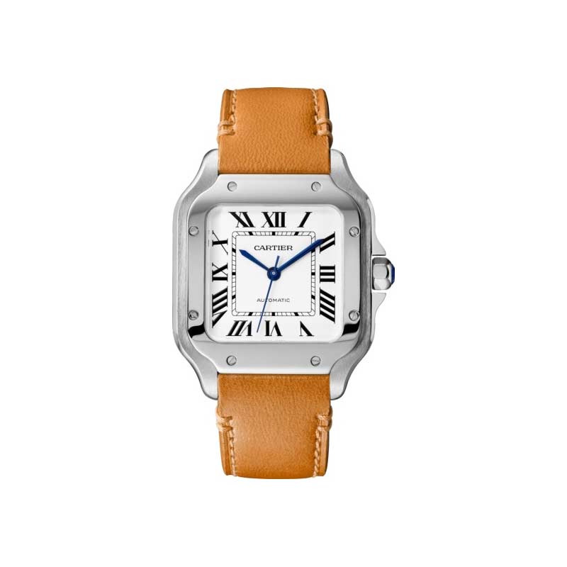 Cartier Santos de Cartier Stainless Steel 35mm Watch, Large