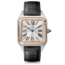 ladies cartier watches with leather strap