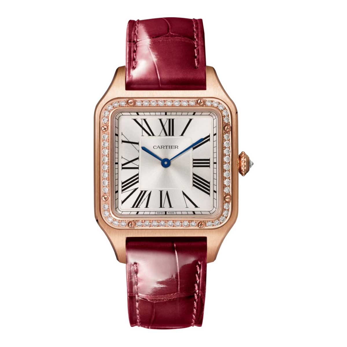 pink cartier watch