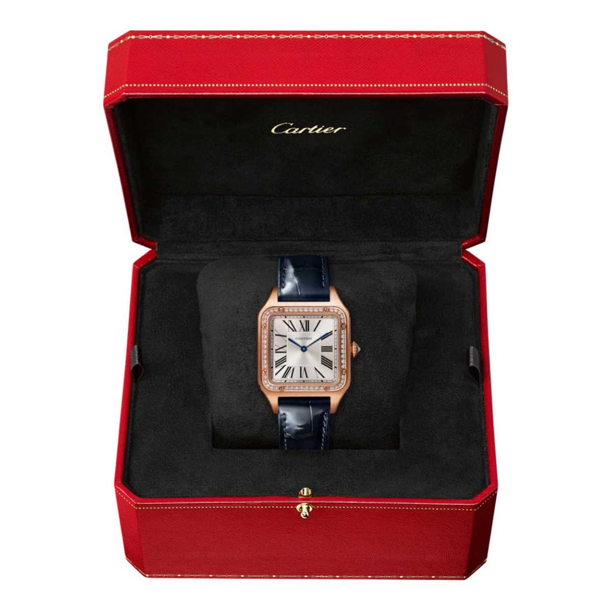 Cartier Santos-Dumont Pink Gold Watch