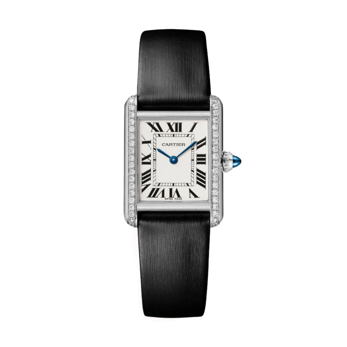 Cartier Tank Must Small Watch, Diamond Dial