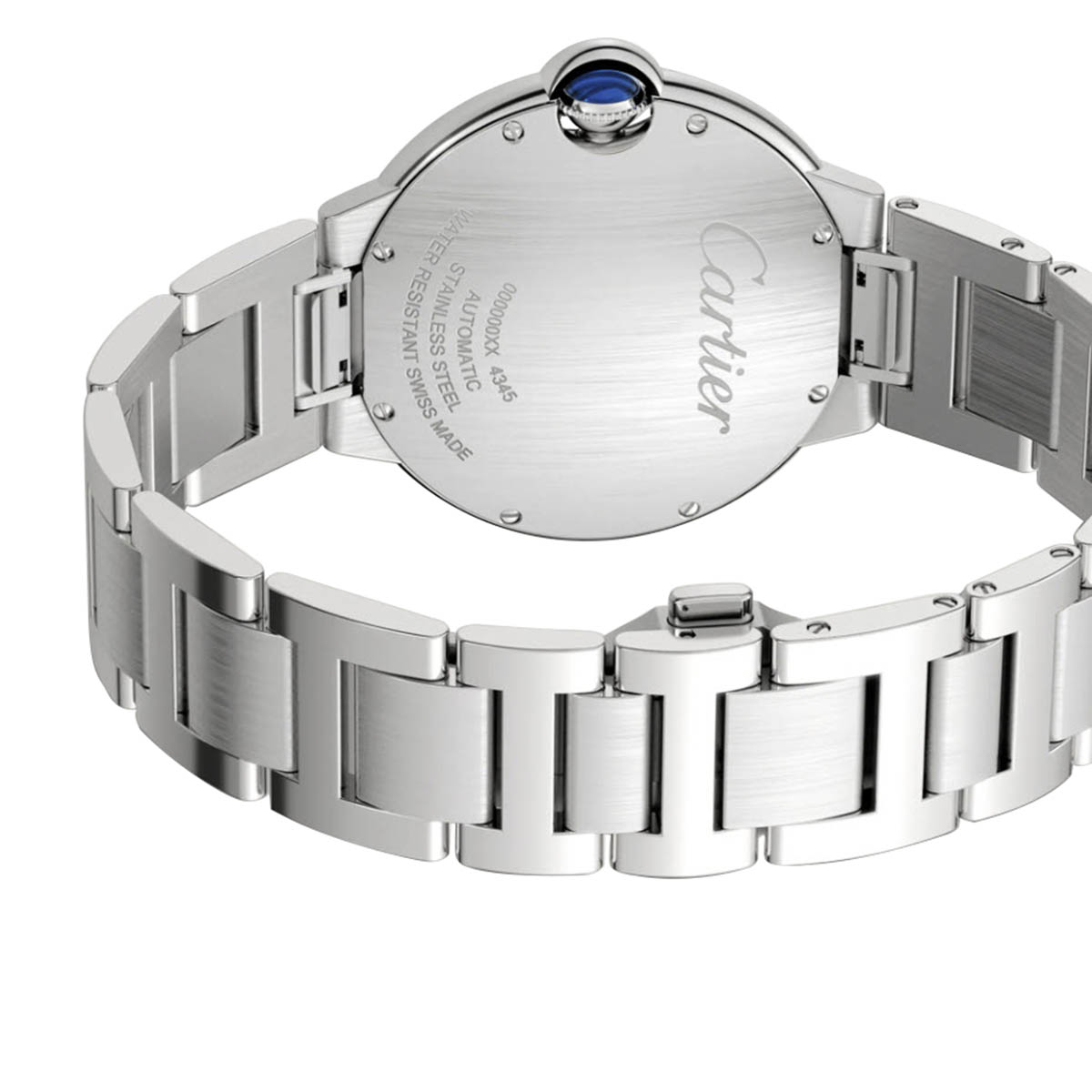 Cartier Ballon Bleu de Cartier 40mm Watch, Blue Sunray Brushed Dial