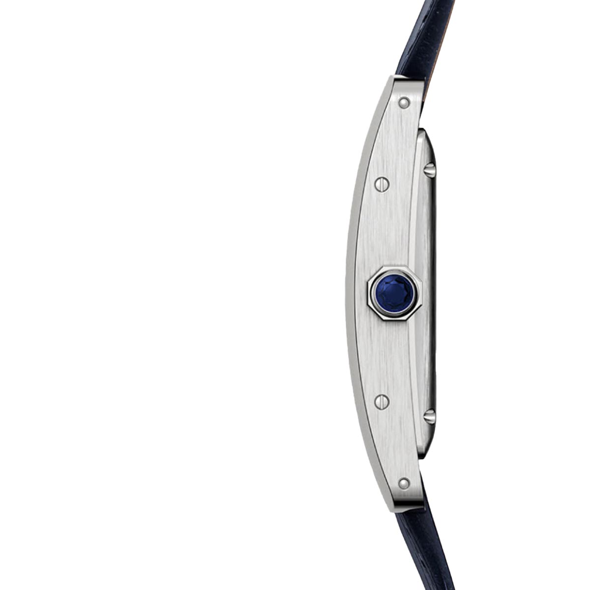 Cartier Tank Americaine 41.6mm Medium Watch, Silver Dial