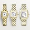 Cartier Panthere De Cartier Mini 25mm x 19mm Watch, Silver Dial