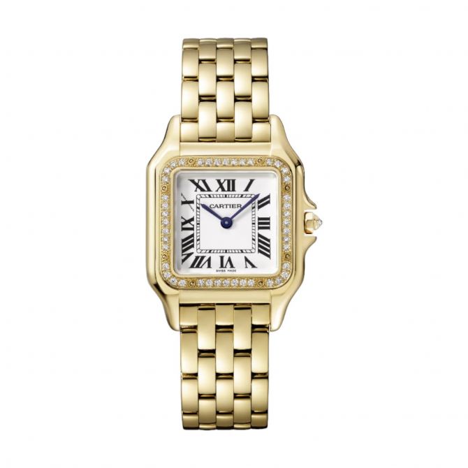 Panthere de Cartier 27mm x 36mm Women's Watch, Silver Dial