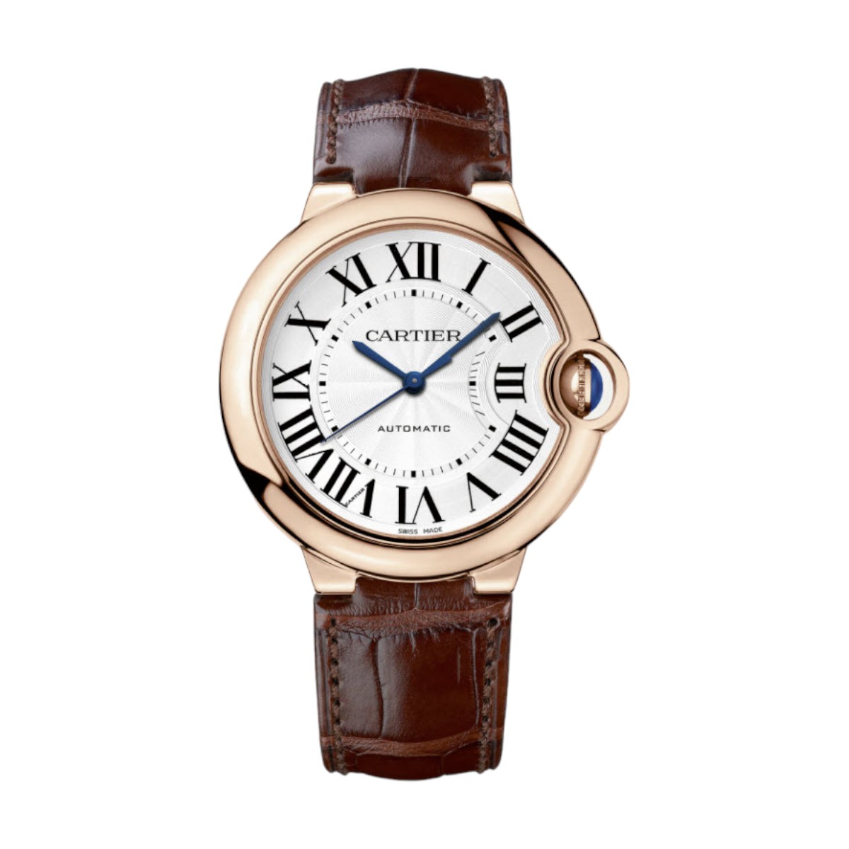 Ballon Bleu de Cartier 36mm Women's Watch, Silver Dial