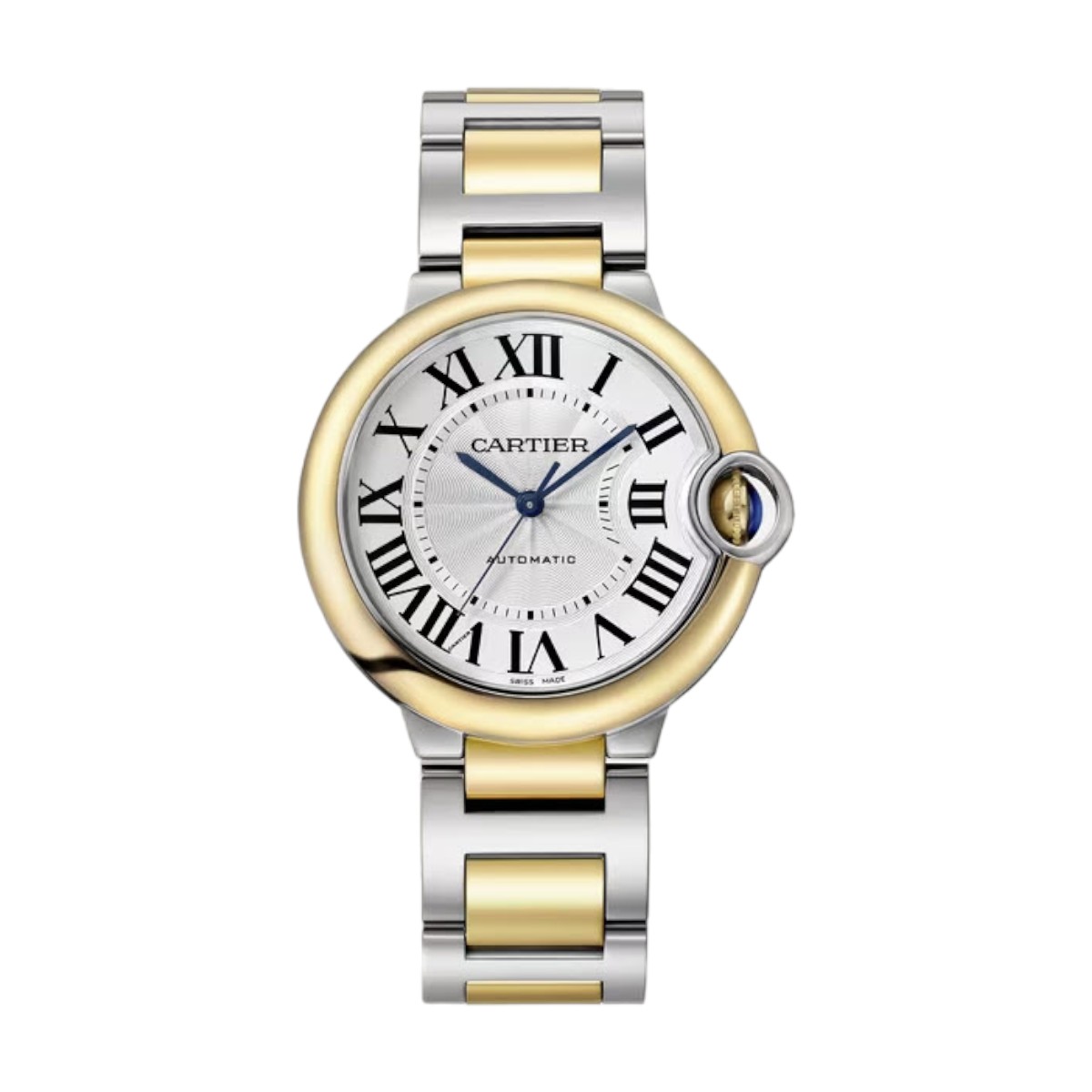 Ballon Bleu de Cartier 36mm Women's Watch, Silver Dial