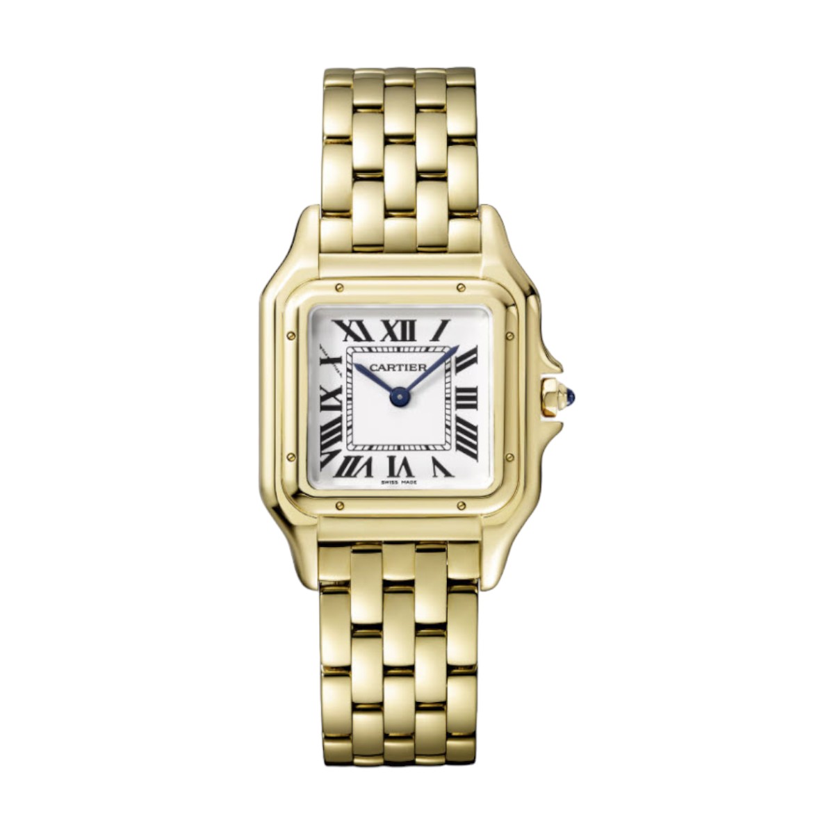Panthere De Cartier 29x37m Women's Watch, Silvered Dial