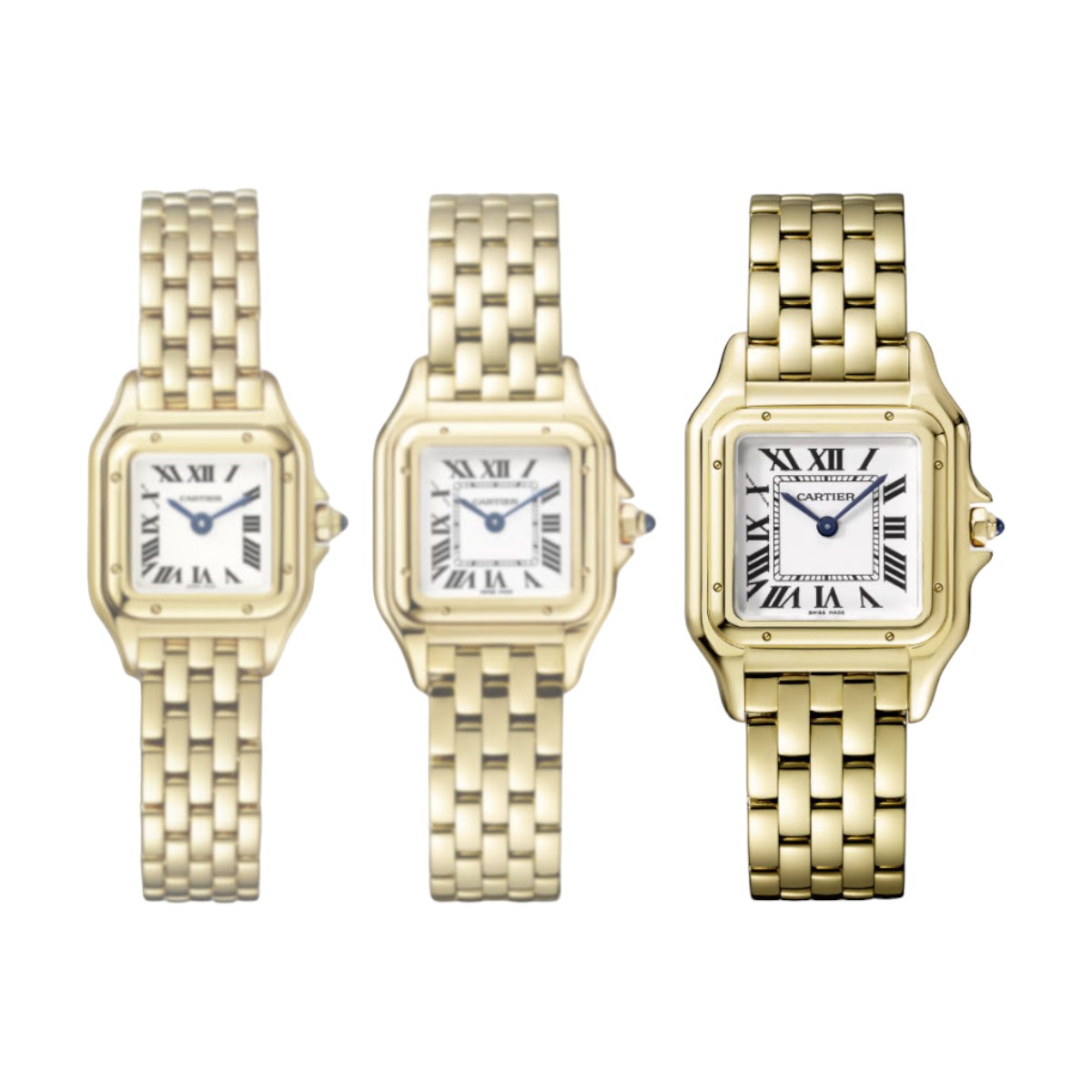 Panthere De Cartier 29x37m Women's Watch, Silvered Dial