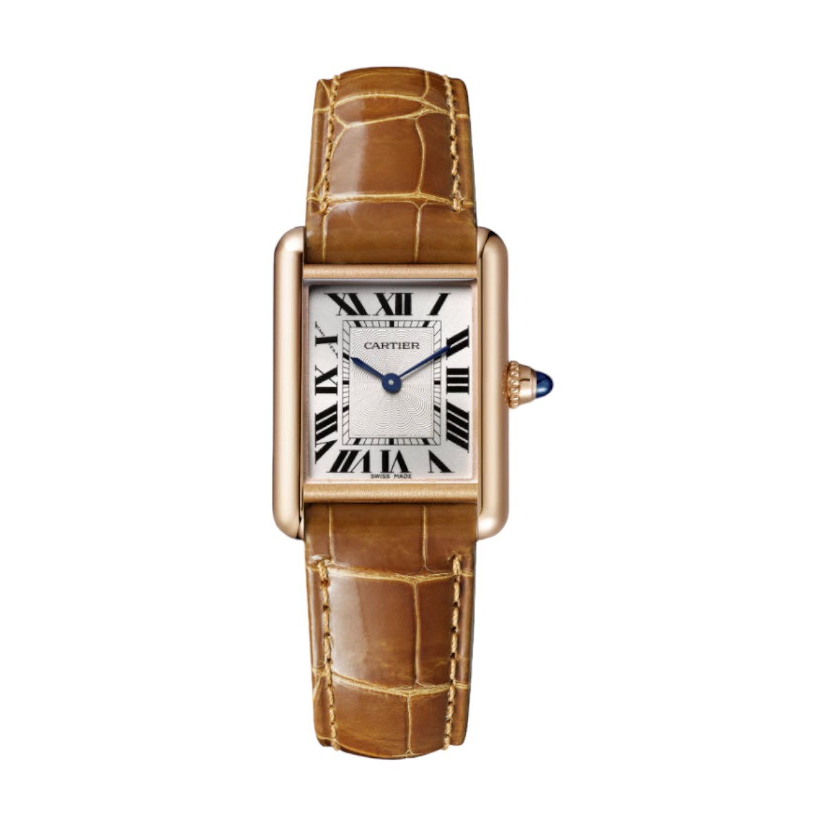 Tank Louis Cartier 29.5mm x 22mm Watch, Silvered Dial