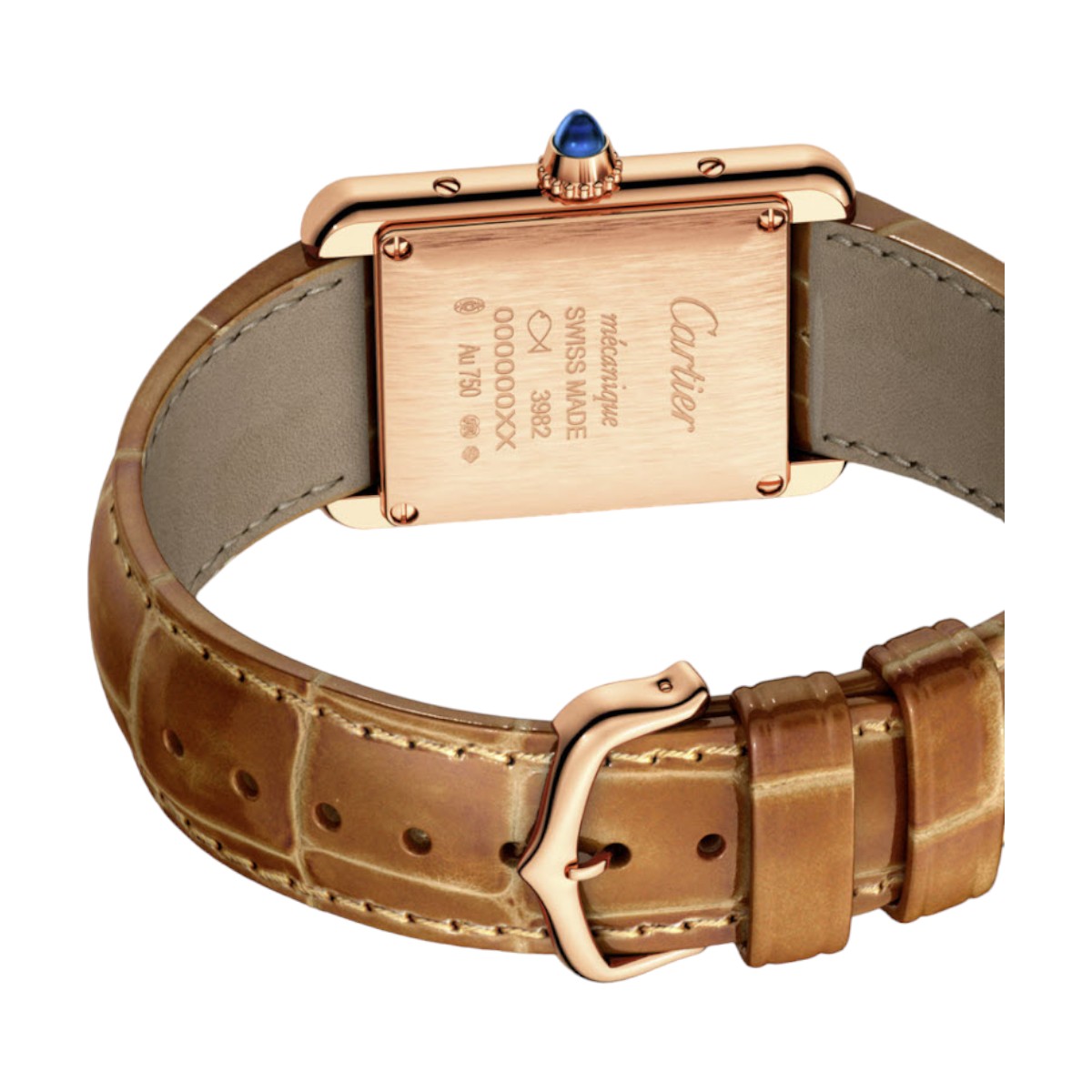 Tank Louis Cartier 29.5mm x 22mm Watch, Silvered Dial