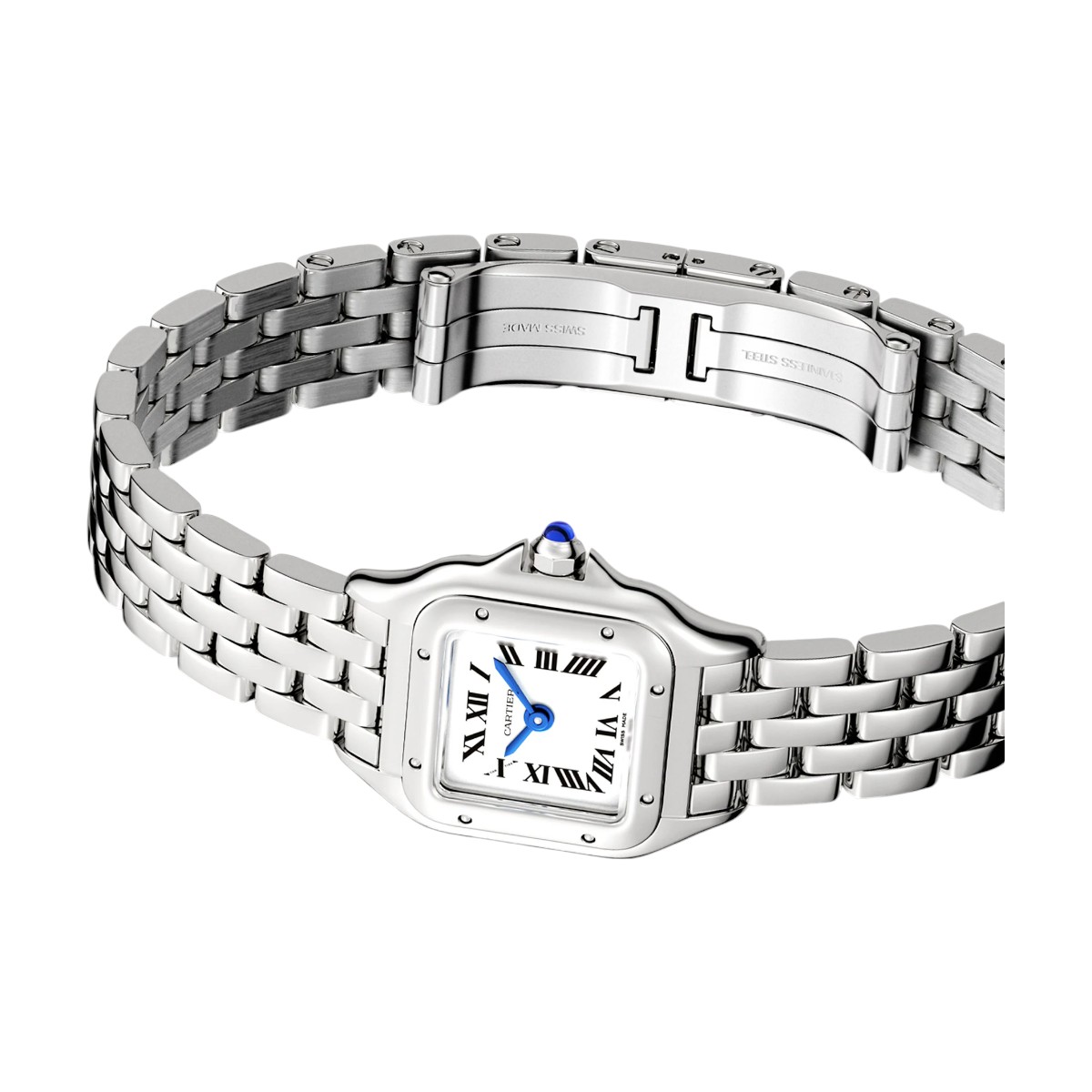 Cartier Panthere 25mm x 19mm Watch, Silver Dial