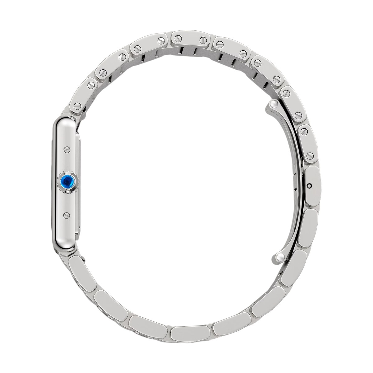 Cartier Tank Must 29.5mm x 22mm Watch, Silvered Dial