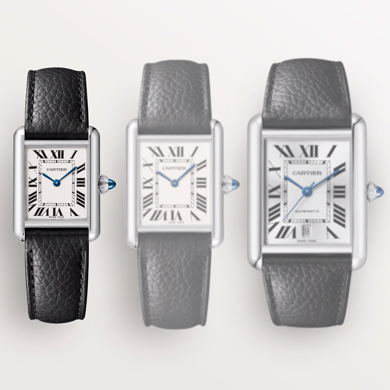Cartier Tank Must De Cartier 29.5mm x 22mm Watch, Silvered Dial