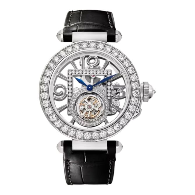 Cartier Pasha Skeleton 41mm Watch, Diamond Skeleton Dial