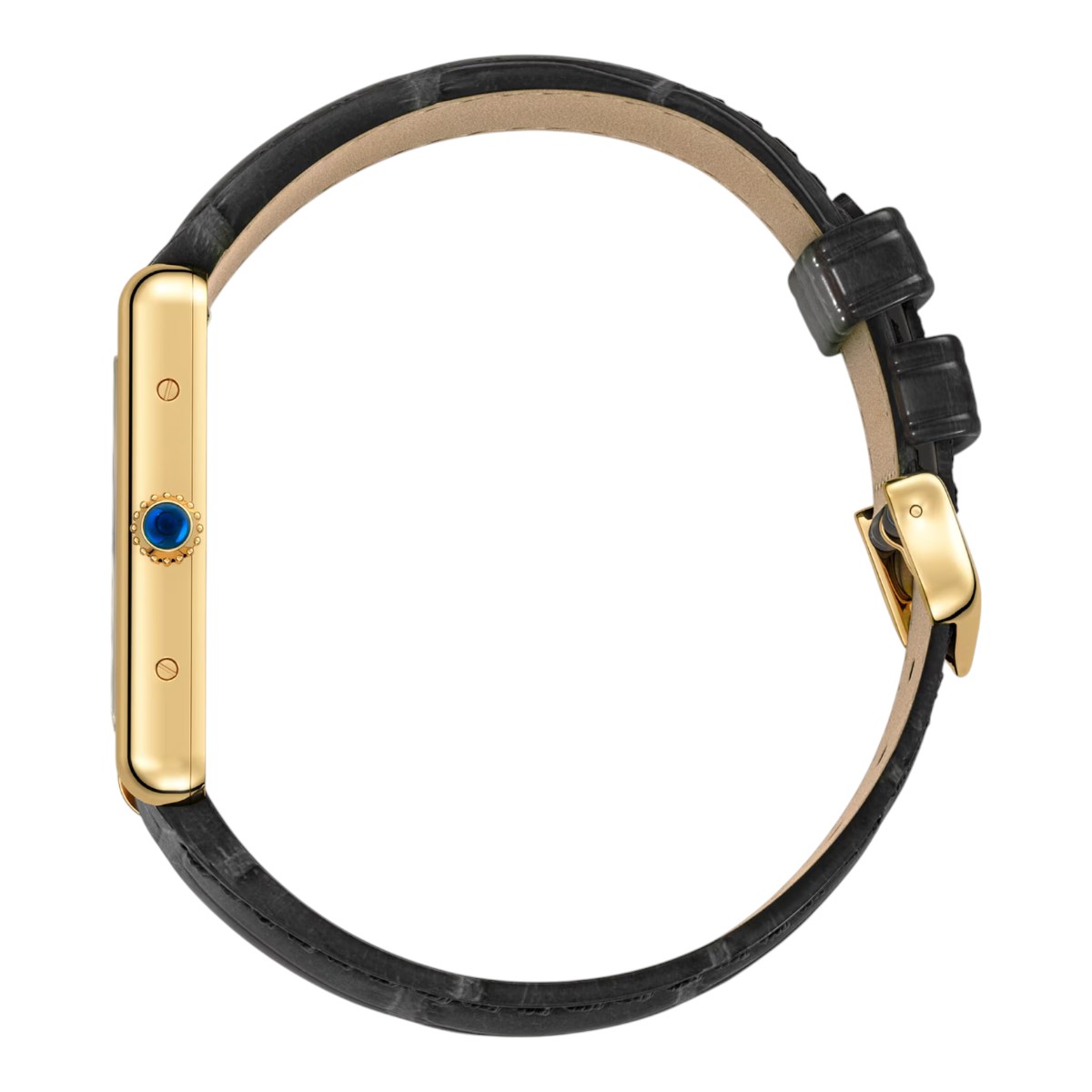 Cartier Tank Louis 33.7mm x 25.5mm Watch, Silver Dial