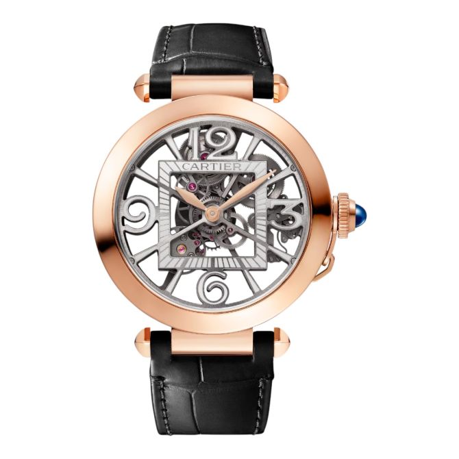 Cartier Pasha 41mm Watch, Skeleton Dial