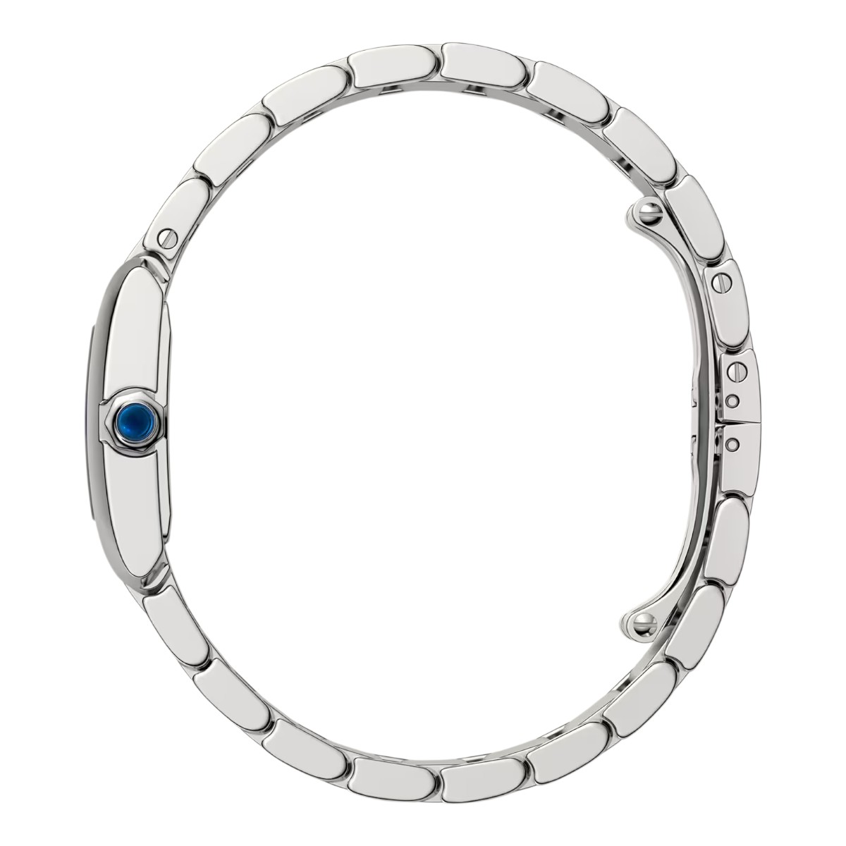 Cartier Tank Francaise 25.7mm x 21.2mm Watch, Silver Dial